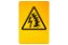 Warning sign high voltage work