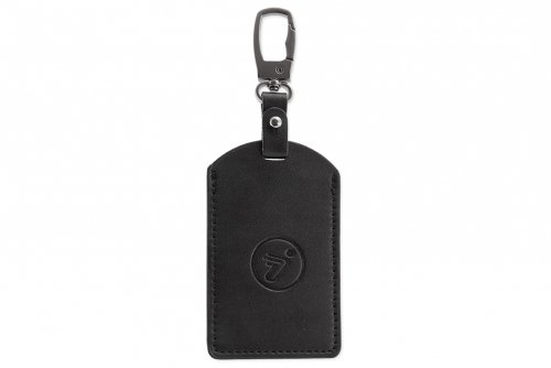 Keycard holder, artifical leather with embossing