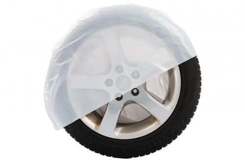 Tire bag large white, without print