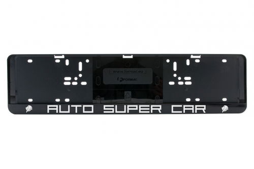 Licence plate holder Universal - printed strip 1-color