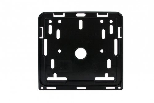 Plate holder motorbike with hole pattern